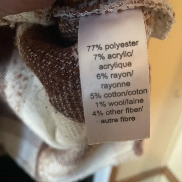 Plus Plaid Longline Wool Shacket 3x - Picture 7 of 8